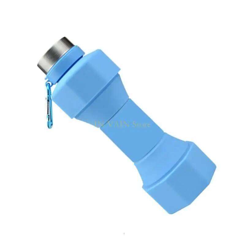 M5TC Silicone Foldable Water Bottle for Travel, Hikings, Quality & Leakproof Z260202