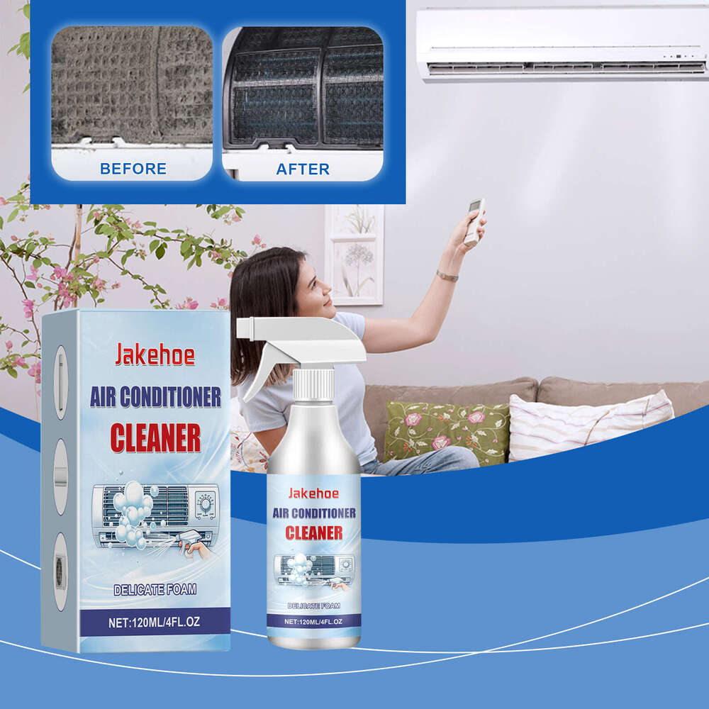 Cleaner Household Wall-Mounted Cabinet Air Conditioner Odor Removal Bubble Decomposition Stain Spray S260202