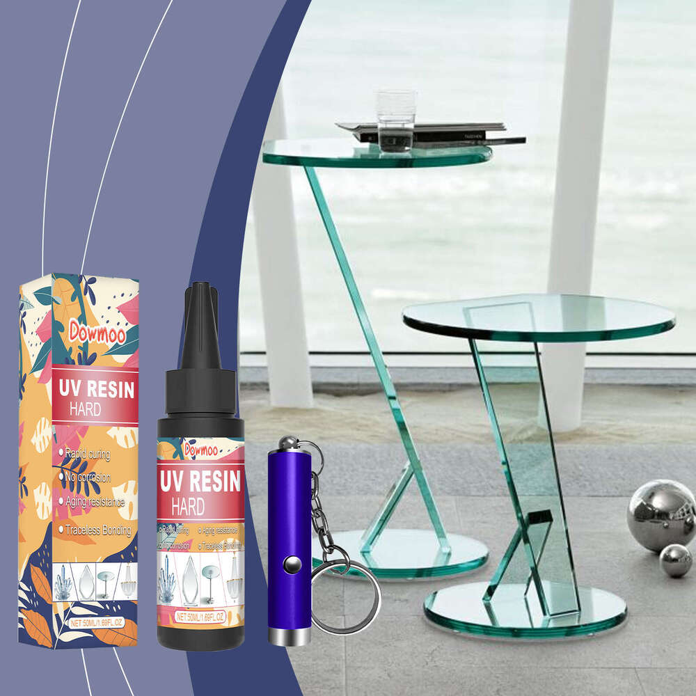 DOWMOO Resin Crystal Epoxy DIY Handmade Crafts High Transparency Quick-Drying Glue S260202