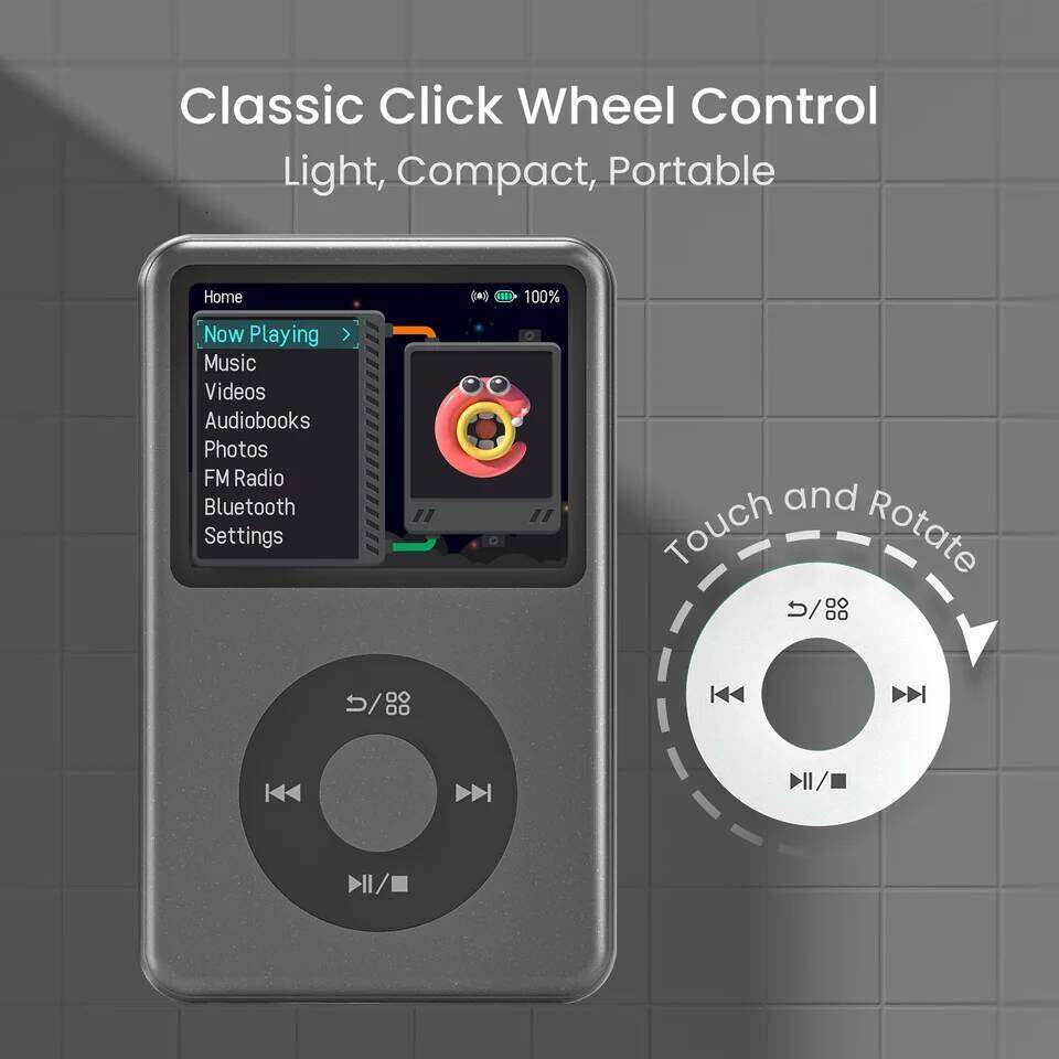128Gb Classic Reproductor Mp3 Music Player Bluetooth Speakers, Support Fm Radio, Video, Hifi Ipod Touch Walkman Xingkaisheng
