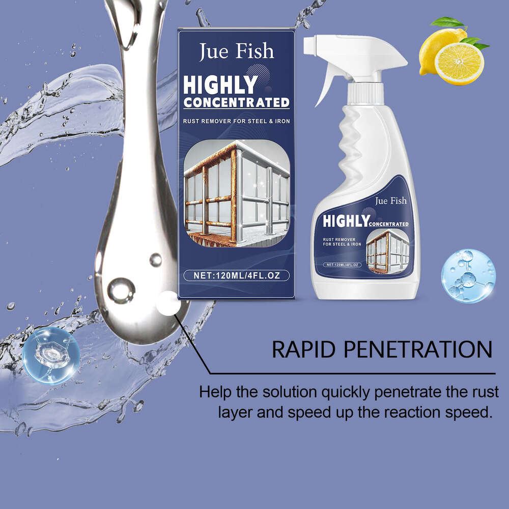 Jue-Fish Remover Stainless Steel Rust Dishwashing Sink Kitchen Utensil Cleaner S260202