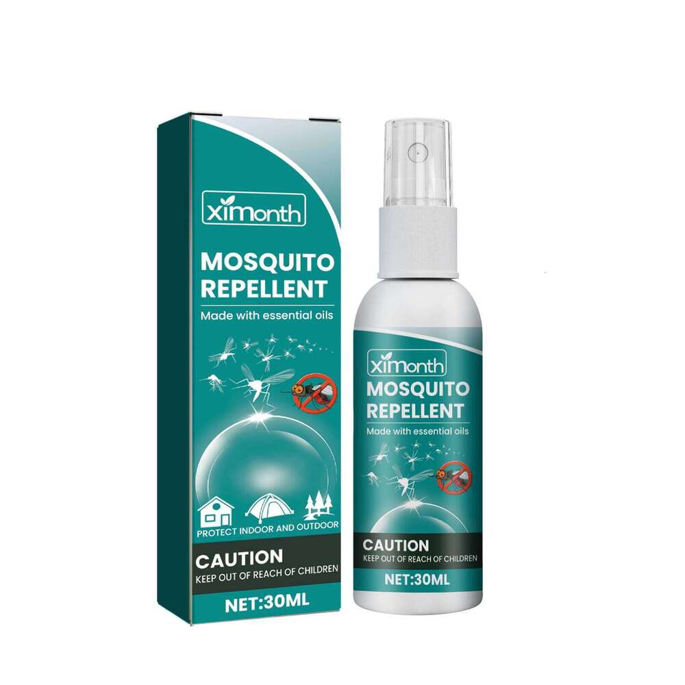 Ximonth Outdoor Indoor Anti-Mosquito Bite Skin Itch Relief Refreshing Portable Mosquito Repellent Spray S260202