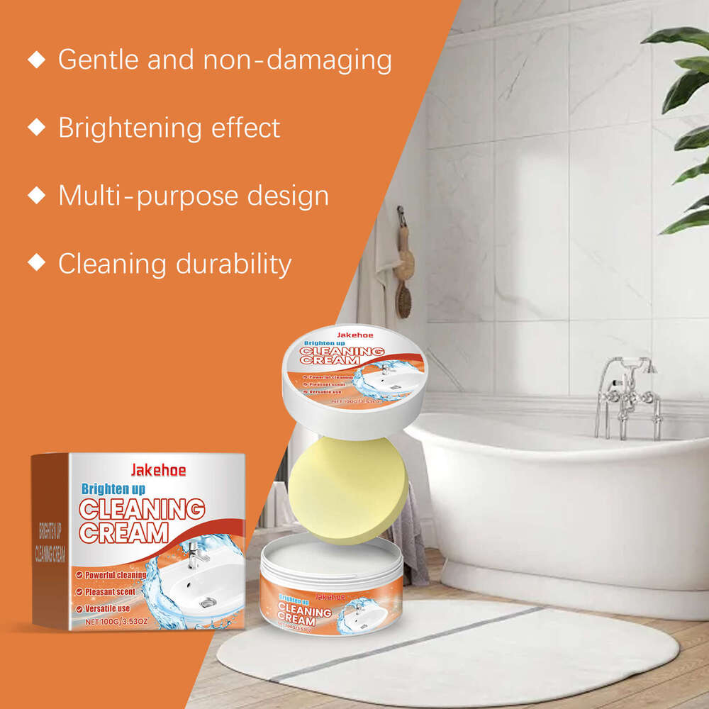 Jakehoe Multi-Purpose Paste Multi-Effect Cleaning for Kitchen Range Hoods, Living Room, Bathroom Stains and Dirt S260202