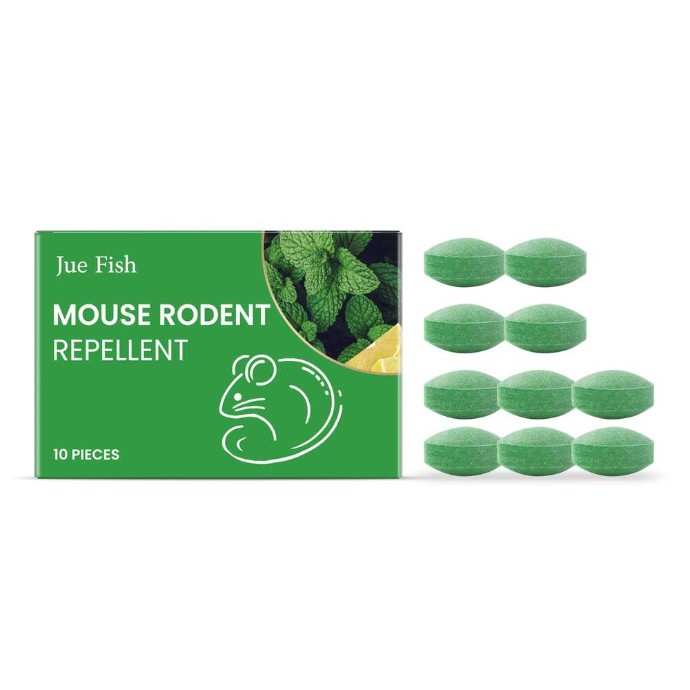 JUE FISH Indoor Outdoor Gentle Convenient Repellent Pills to Avoid Mouse Disturbance S260202