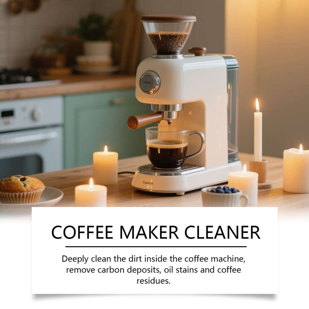 Jue Fish Coffee Machine Stain Removal Descaling Filter Household Universal Cleaning Tablets S260202