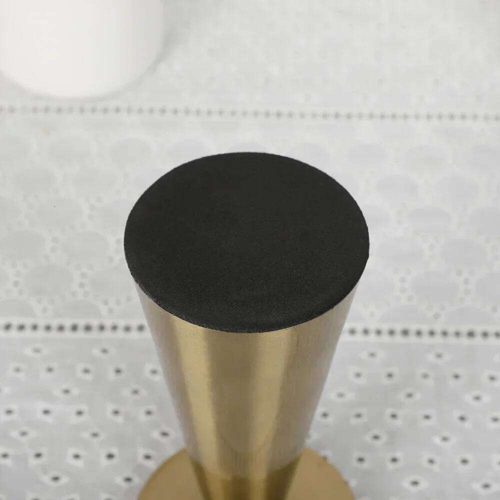 Golden Holder 3-1 Set Candlestick Pillar Candle Container Taper Metal Stand Wedding Decor Luxury Valentine's Day Gifts Y260131