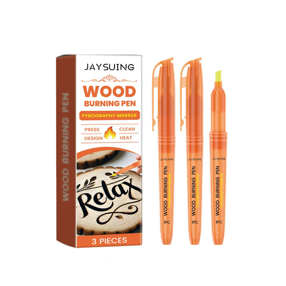Marker Art Pyrography Burning Effect Wood Marking Pen S260202