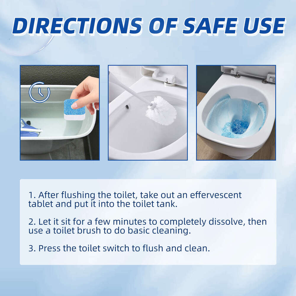 Jakehoe Bucket Pack Household Bathroom Toilet Deodorizing Urine Stains Cleaning Tablets S260202