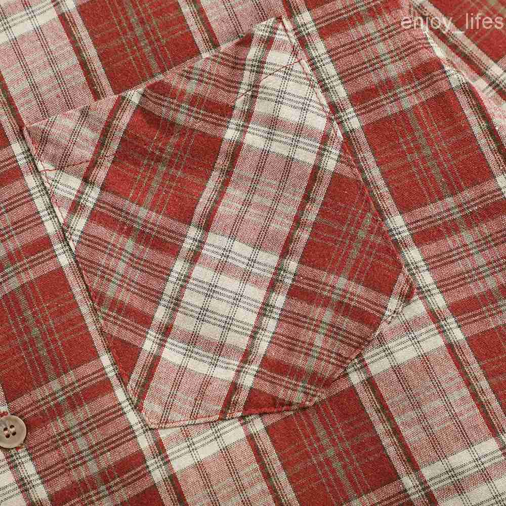 Color-Block Plaid Long-Sleeve Shirt Autumn Mens American Style Cool Trendy Frayed Loose Casual Versatile Cardigan Shirt