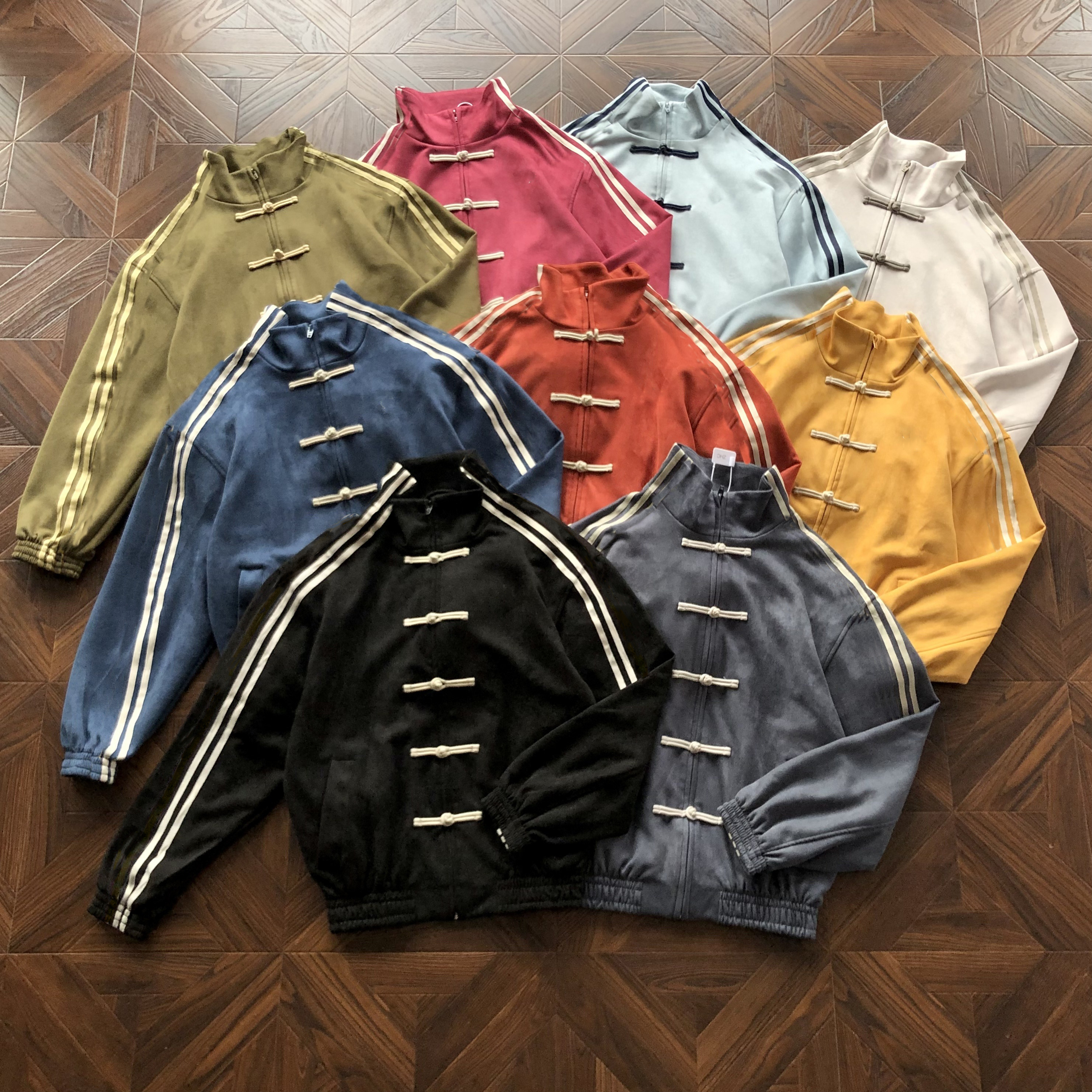 Designer Chinese Style Jacket Three Striped Mandarin Collar Tang Suit CTT 3.1 SOFT Men Women Oriental Stand Neck Tracksuit Outerwear Sportswear