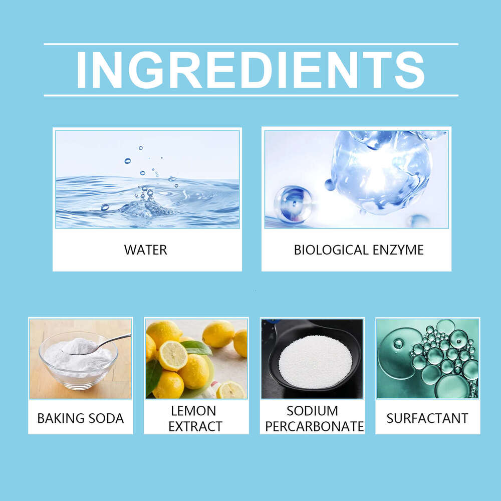 Jue Fish Enzyme Removes Tough Yellowing Sweat Stains Multi-Purpose Clothing Cleaner S260202