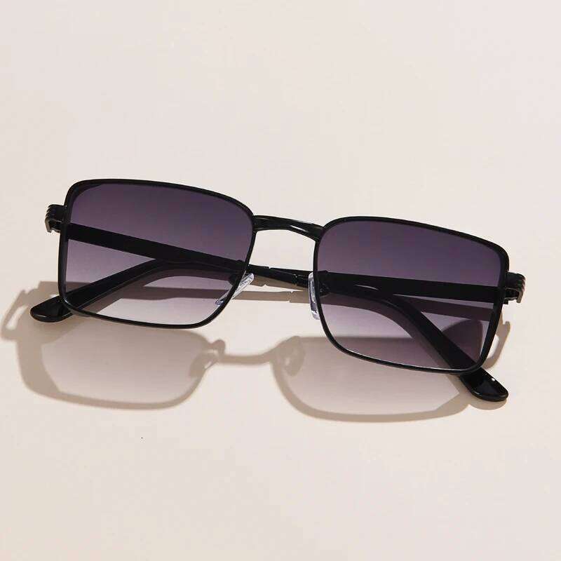 Classic Square Steampunk Sunglasses Luxury Brand Designer Men Women Retro Rectangle Punk Metal Frame Sun Glasses UV400 H260202