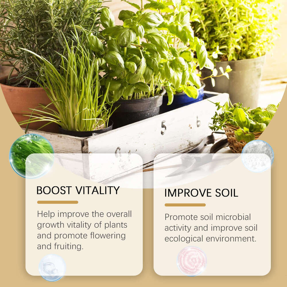 Moonspry Gardening Flower Root Nutrition Improve Soil Plant Nutrient S260202