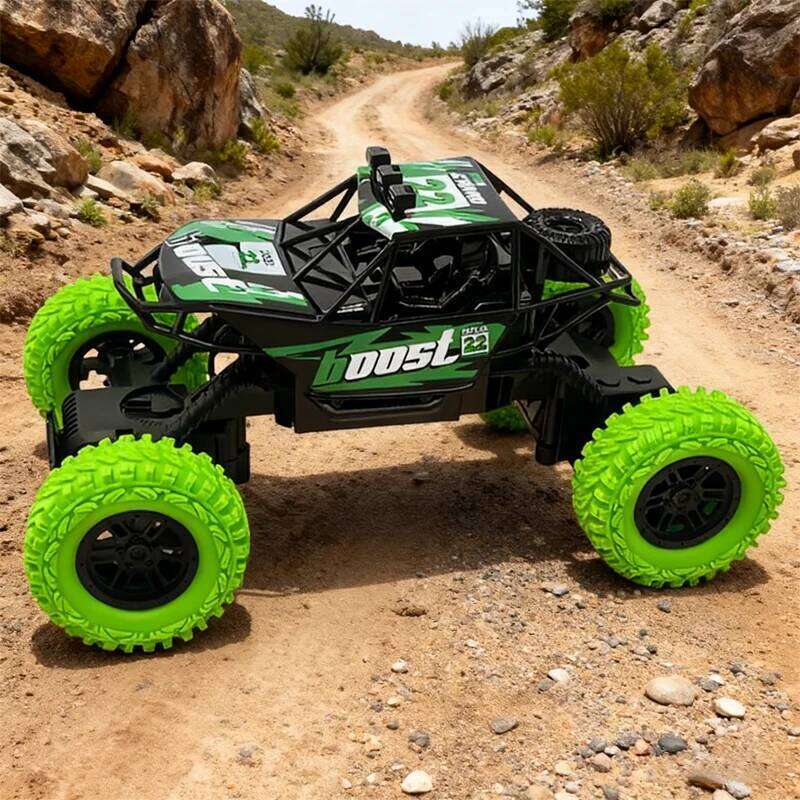 Remote Control Off-Road Climbing Car 1:18 Kids High Speed Flashing Lights Rechargeable Toy Vehicle Gifts For Boys And Girls Y260131