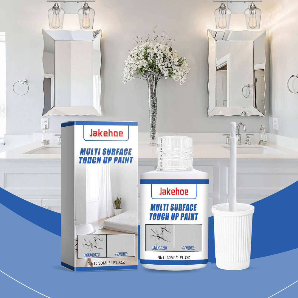 White Household Wall Damage Scratch Renovation Cover Multi-Functional Waterproof Repair Paint S260202