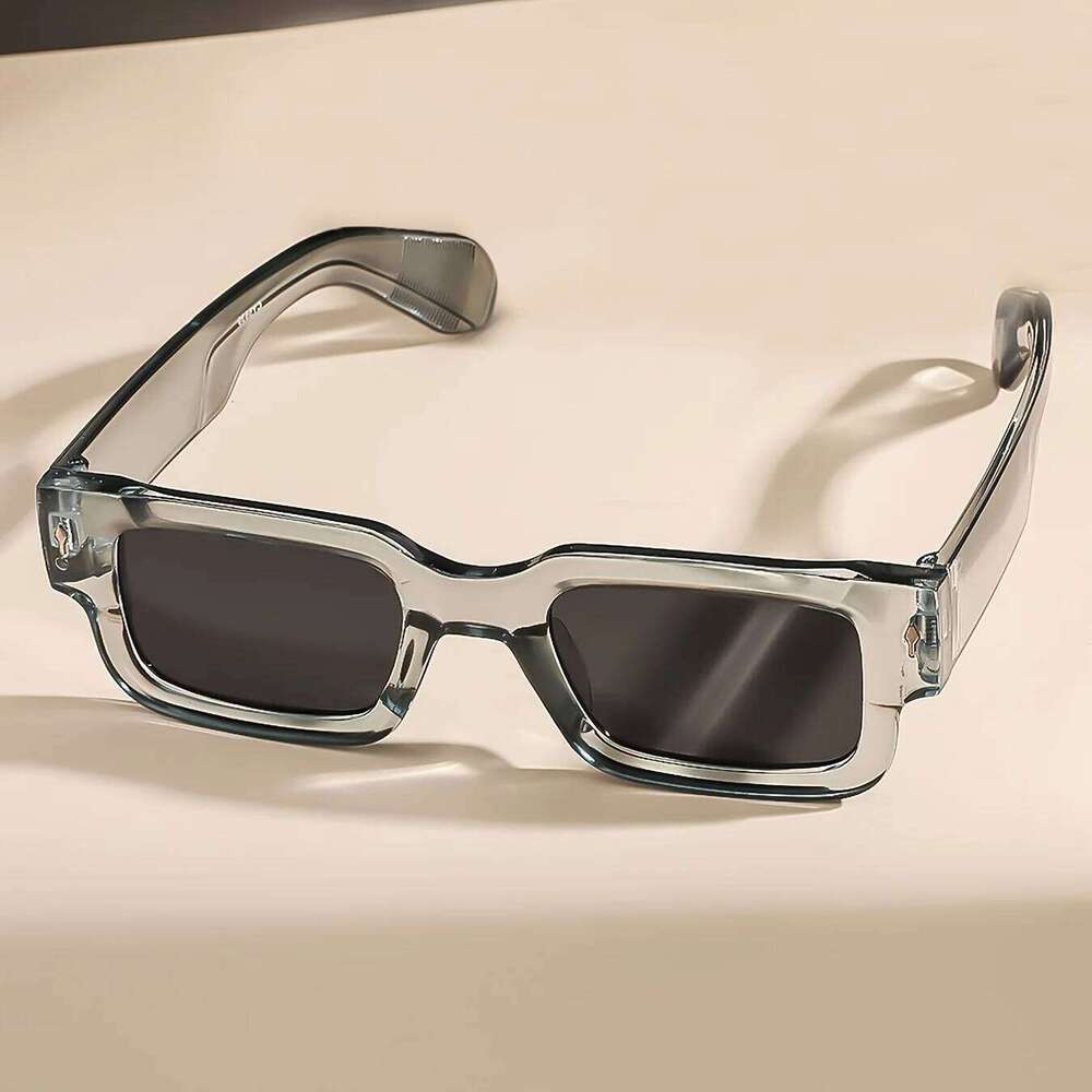 1PC Unisex Retro Square Sunglasses Classic UV Protection Plastic Frame Shades for Outdoor Travel Driving H260202
