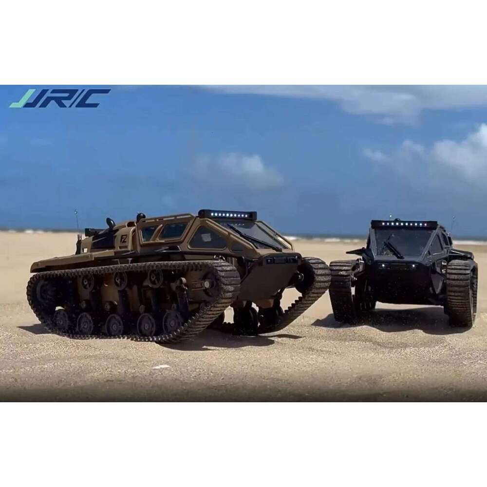 JHD For JJRC C8812 2.4G Full Scale Tracked Tank RC Car Model 360 Degree Rotation Drift Remote Control Off-Road Vehicle Y260131