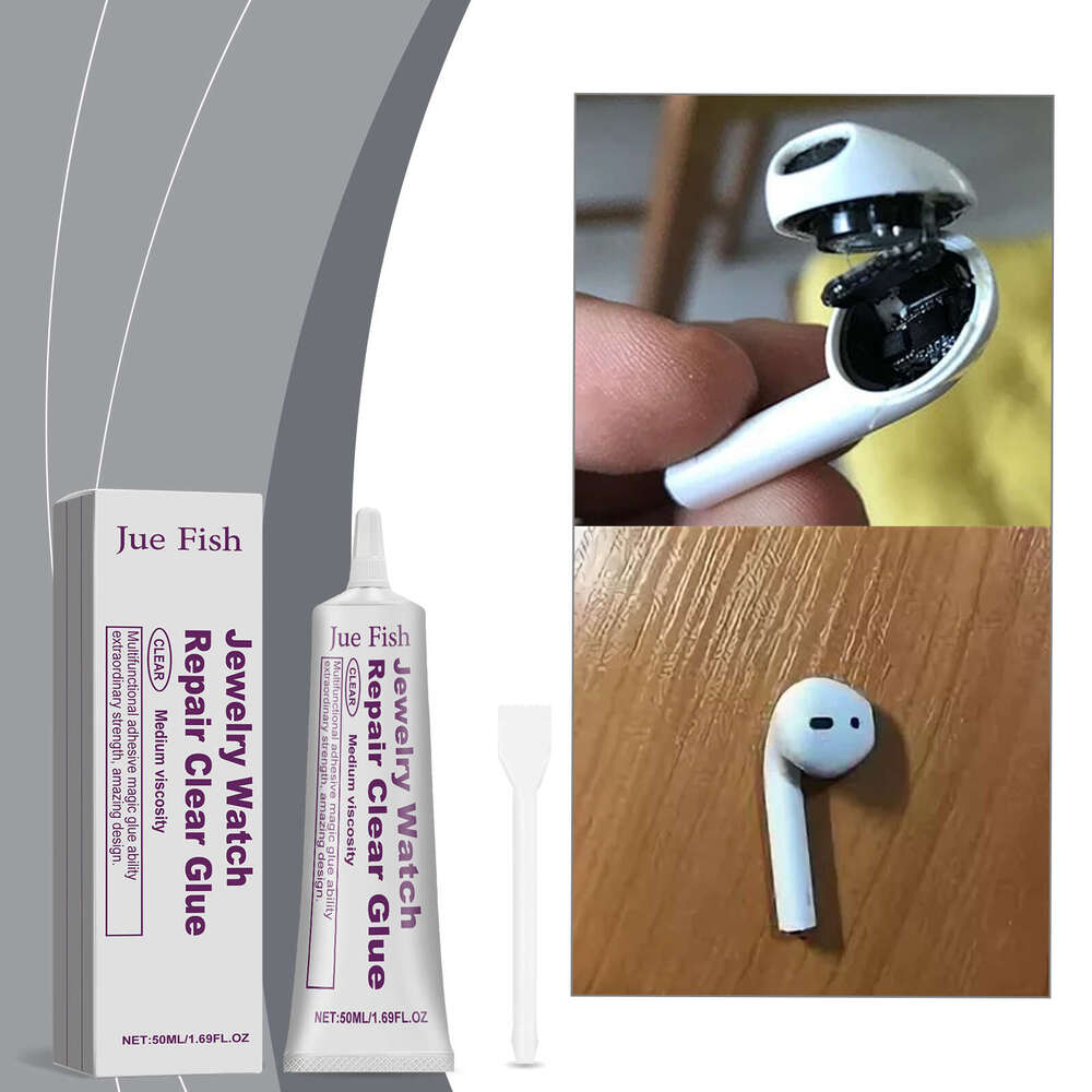 Jue-Fish Jewelry Watch Repair Glue Multi-functional Oil-based Transparent Sol Seamless Waterproof Adhesive S260202