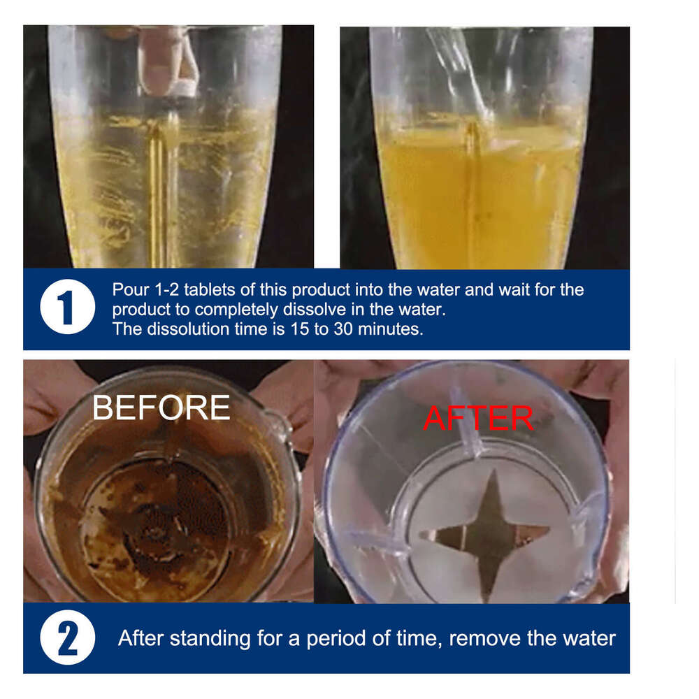 OUHOE Grease Household Kitchen Range Hood Oven Cleaning Stain Removal Effervescent S260202