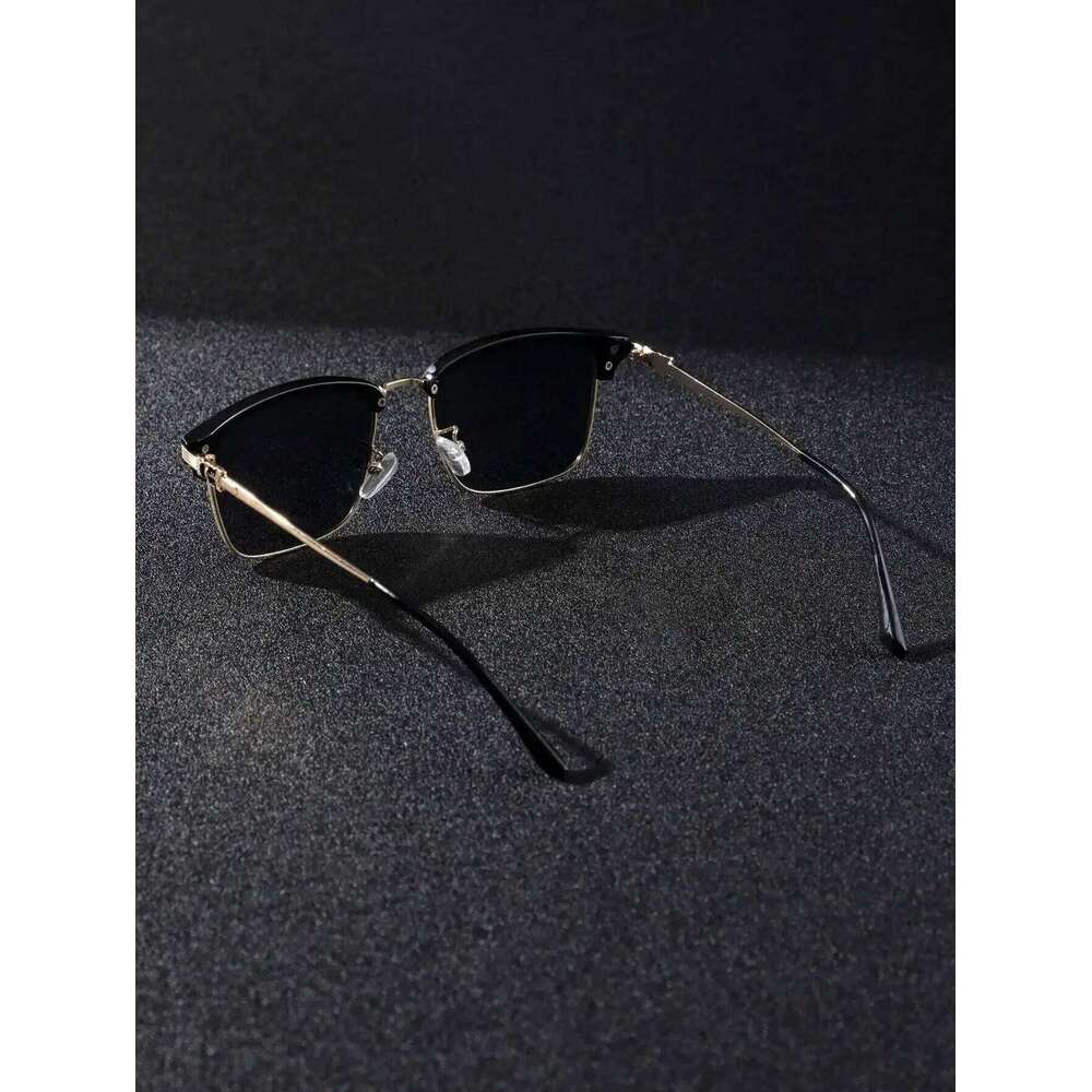1PC Metal Punk Men's Fashion Glasses ideal choice for gifts H260202