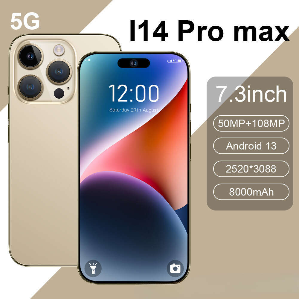 Famous brand 2024 cross-border mobile phone i14 Pro Max 16GB+1TB foreign trade exclusive mobile phone source manufacturer CKS