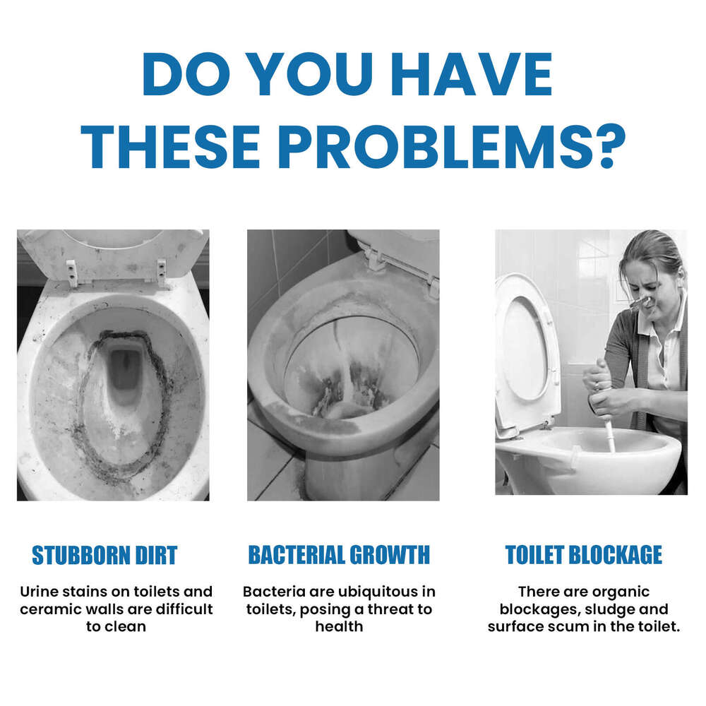 Multi-Effect Stain Removal Descaling Urine Stains Toilet Cleaner Deodorizing Fresh Scent S260202