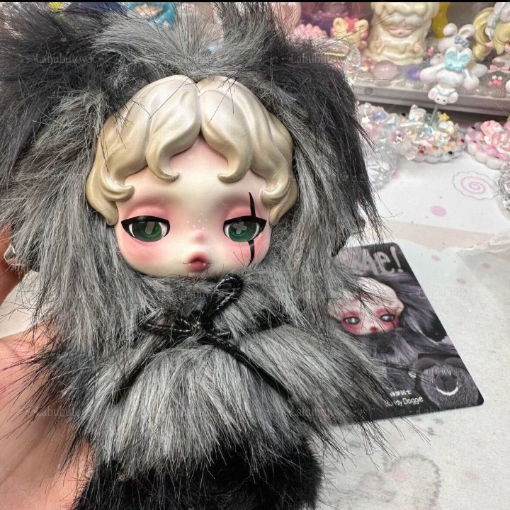HIDDEN - SKULLPANDA You Found Me ! Series Plush Doll Pendant Secret Edition Optional Buddy Doggie 13.5cm Trendy Dolls For Labubu Fans yizhixing