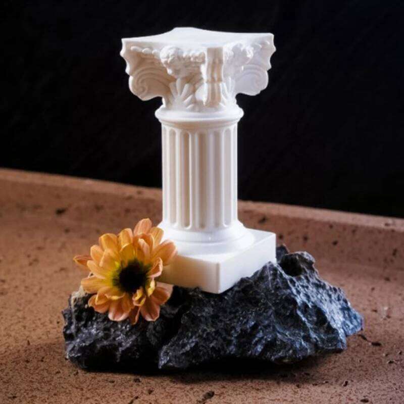 Nordic-style Roman Column Little Angel Photo Prop Background Candlestick Stand Home Living Room Table Decoration New Y260131