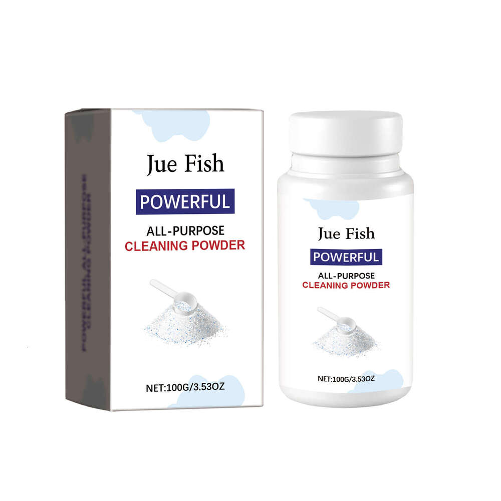 Jue-Fish Multi-Purpose Cleaning Powder Cleaner for Stove and Kitchen Utensils Oil Stain Remover S260202