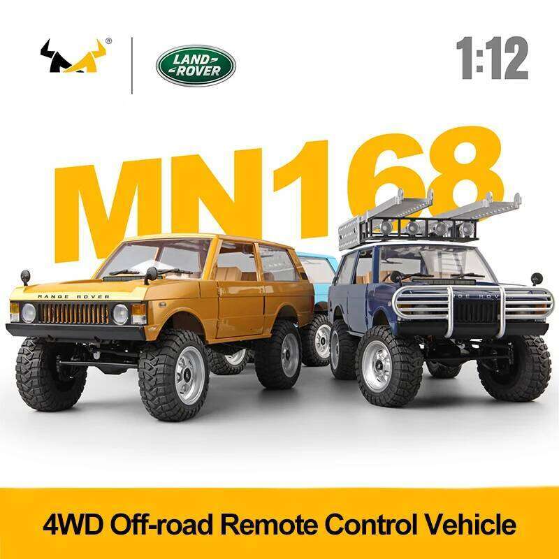 1/12 MN Model MN168 RC 2.4G Remote Control Crawler 4WD Electric Off Road Vehicle Climbing Car Toys for Children Adults Y260131