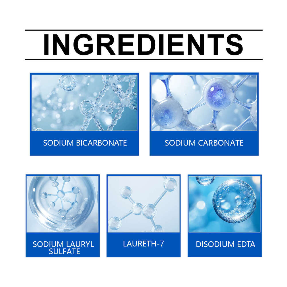 JUE FISH Machine Powder Stain Descaling Odor Removal Cleaning for Drum and Pulsator Washing Machines S260202