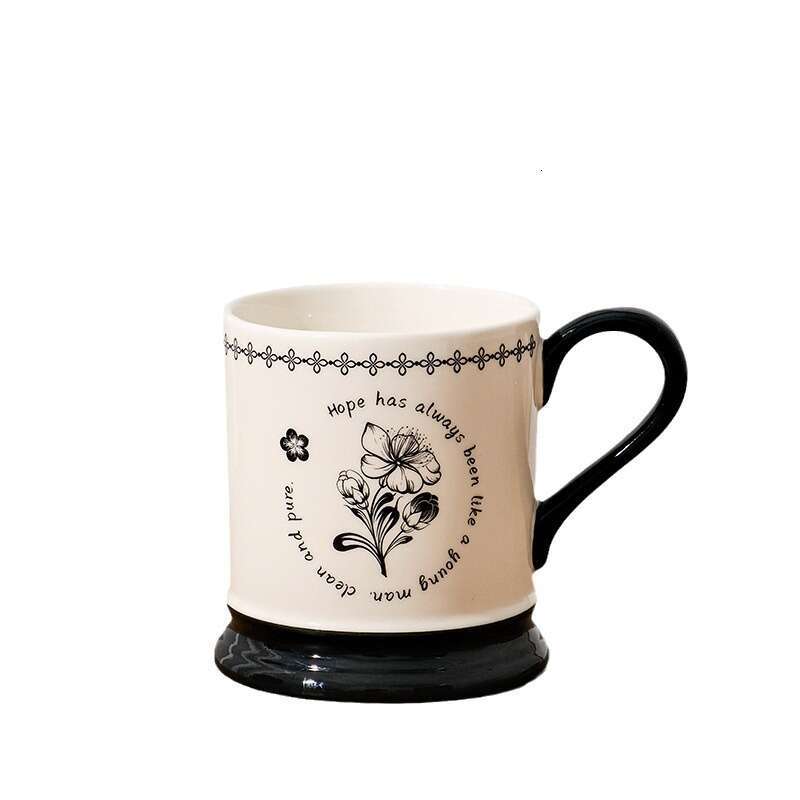 Vintage Ceramic Mugs Unique Design Stylish Water Cup Office Coffee Mug Premium Gift Classic Cup