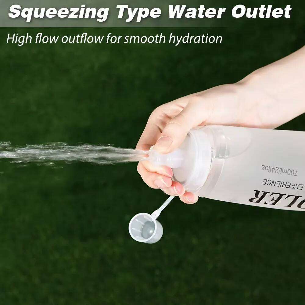 NEWBOLER TPU Folding Soft Flask Outdoor Sport Bag Collapsible Water Bottle Running Camping 300ml 500ml 700ml Z260202