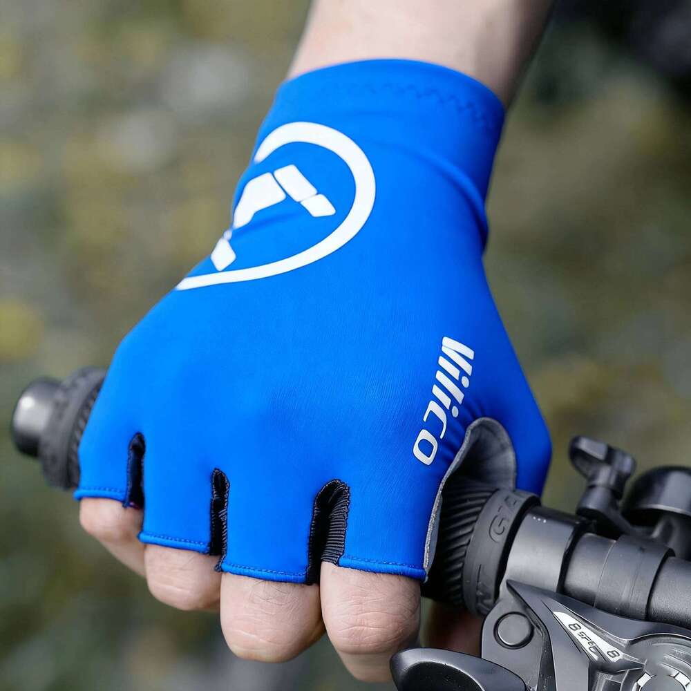 Breaking Wind Cycling Half Finger Gloves Anti-slip Bicycle Mittens Racing Road Bike Glove MTB Biciclet Guantes XJ260202