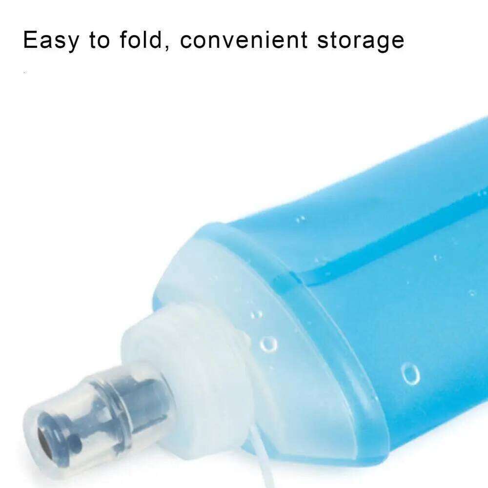 150/250/500ml Folding TPU Flask Food Grade BPA Free Collapsible Water Outdoor Sports Hydration Bottle Z260202