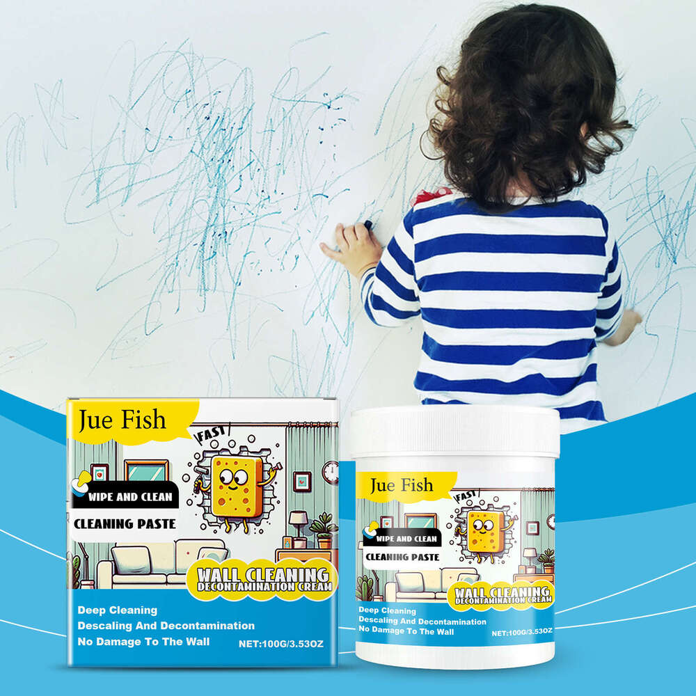Jue Fish Removes Wall Spots Ink Graffiti Advertising Multi-Purpose Cleaning Paste S260202
