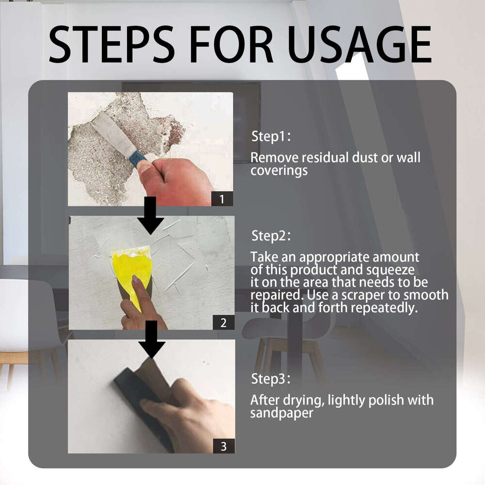 Surface Maintenance Renovation Covering Mildew Stains Household Wall Crack Repair Paste S260202