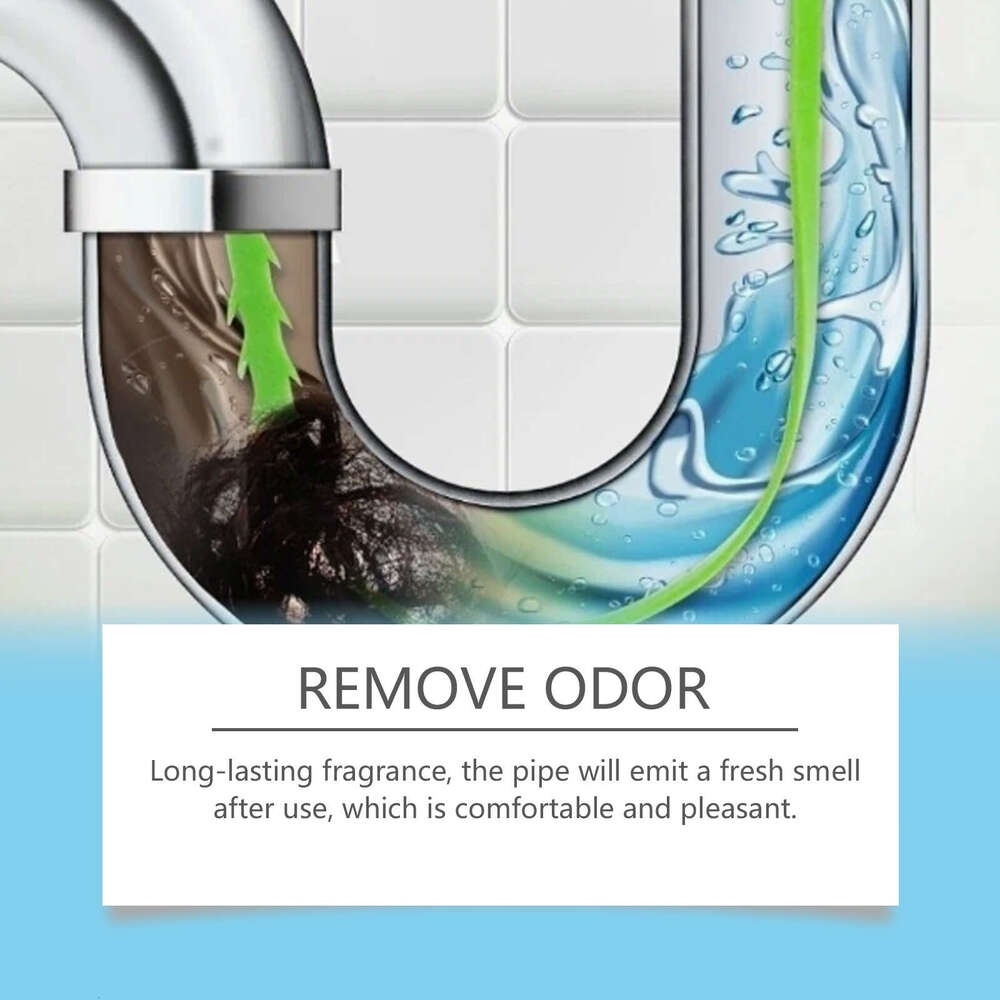 Unblocker Kitchen Drain Toilet Pipe Blockage Cleaner Stain Remover S260202
