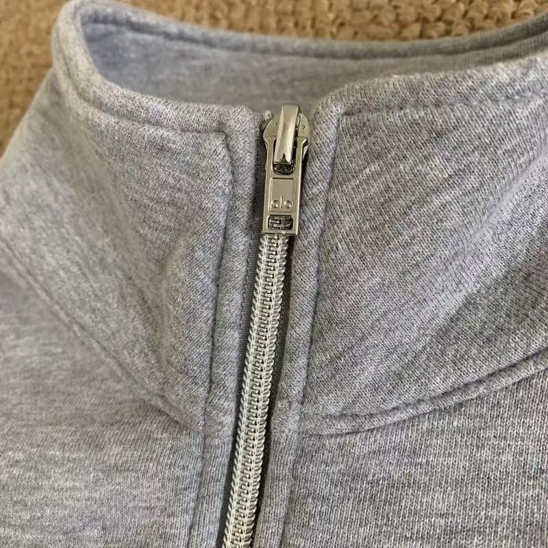 Women Men Yoga Sets Designer Quarter 1/4 Zipper Sweatshirt Sweatpants Pullover Hoodie Jacket Pullover Yoga Full Zip Crew Neck Wide Leg Pants Sports Cl