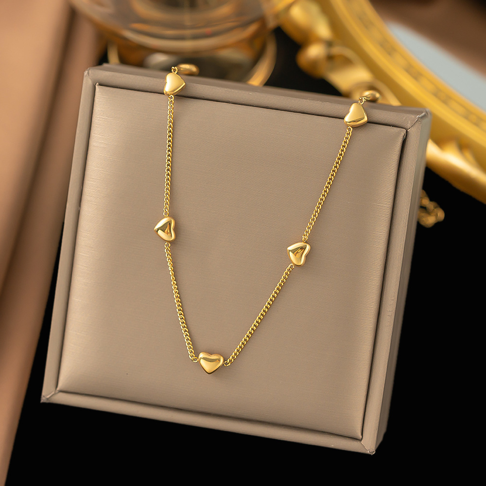 Designer Bracelet Europe And America Cross-border High-end Kgold Internet Celebrity Simple Luxury Bracelet Style Collarbone Necklace Luxury Jewelry
