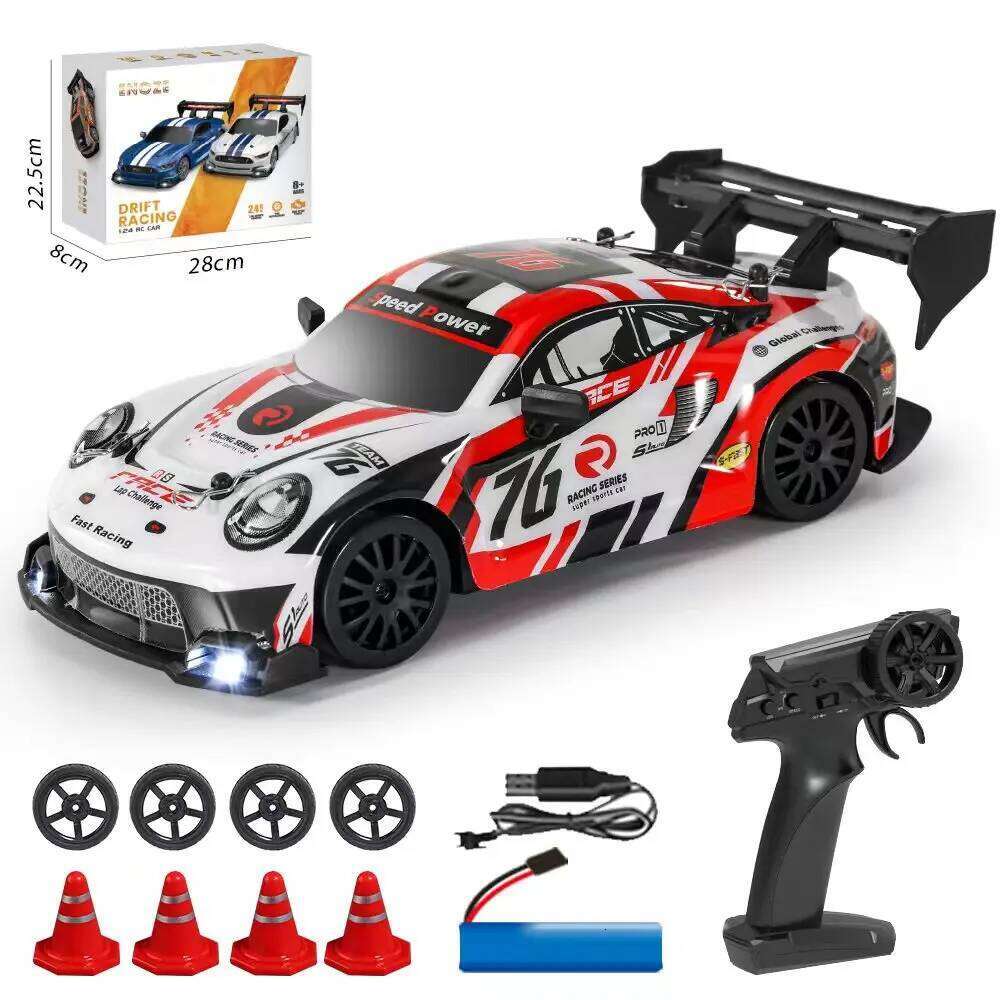 1:24 Scale 4WD RC Drift Car GTRPRO AE86PRO RTR Metal Tires Ready to Race Kid Adult Toy Birthday Gift Y260131