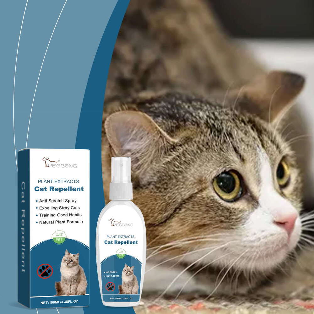 Pet Deterrent Prevents Cats from Entering Bed Indoor Cat Repellent Spray S260202