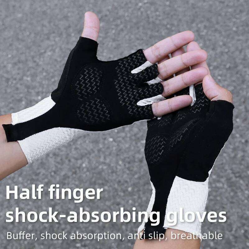 Cycling Half Finger Men Women Breathable Anti-slip Glove Fitness Sport Training Bicycle Gloves XJ260202