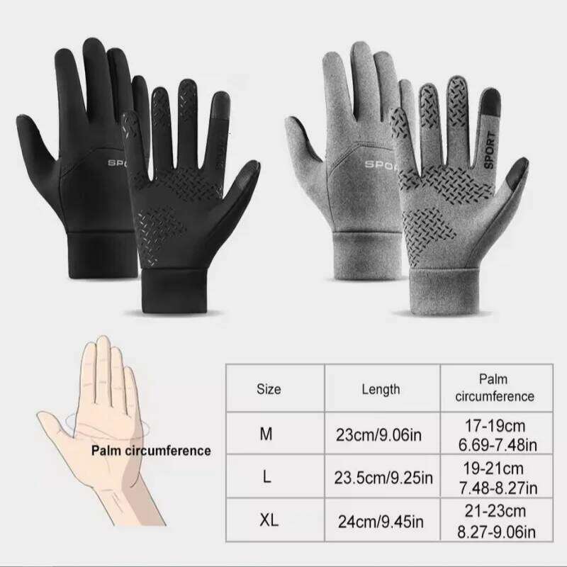 Winter Warm Cycling Waterproof Windproof Sports Fishing Touchscreen Driving Motorcycle Ski Non-slip Gloves XJ260202
