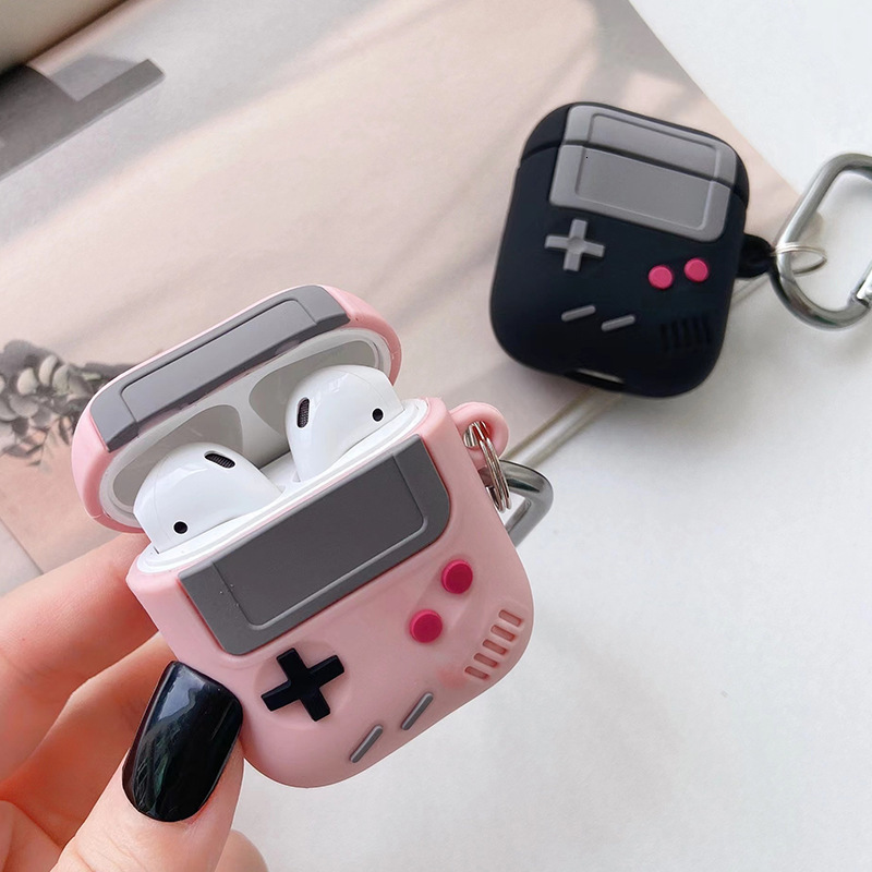 Game Console Compatible AirPods Protective Silicone Wireless Bluetooth Earphone 4th Generation Case Anti-Shell