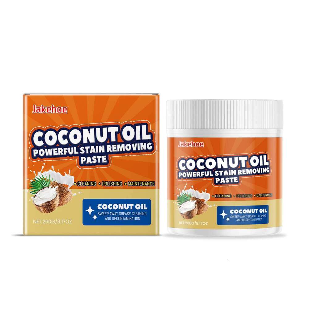 Coconut Remover Kitchen Heavy Oil Stain Multi-purpose Polishing Paste Degreaser Surface Cleaner S260202