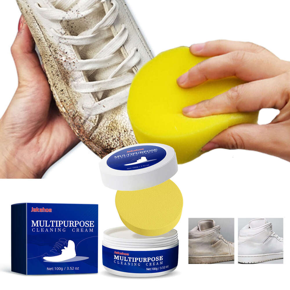 Jakehoe White Shoe Edge Yellowing No-Wash Stain Removal Whitening Cleaning Kit S260202