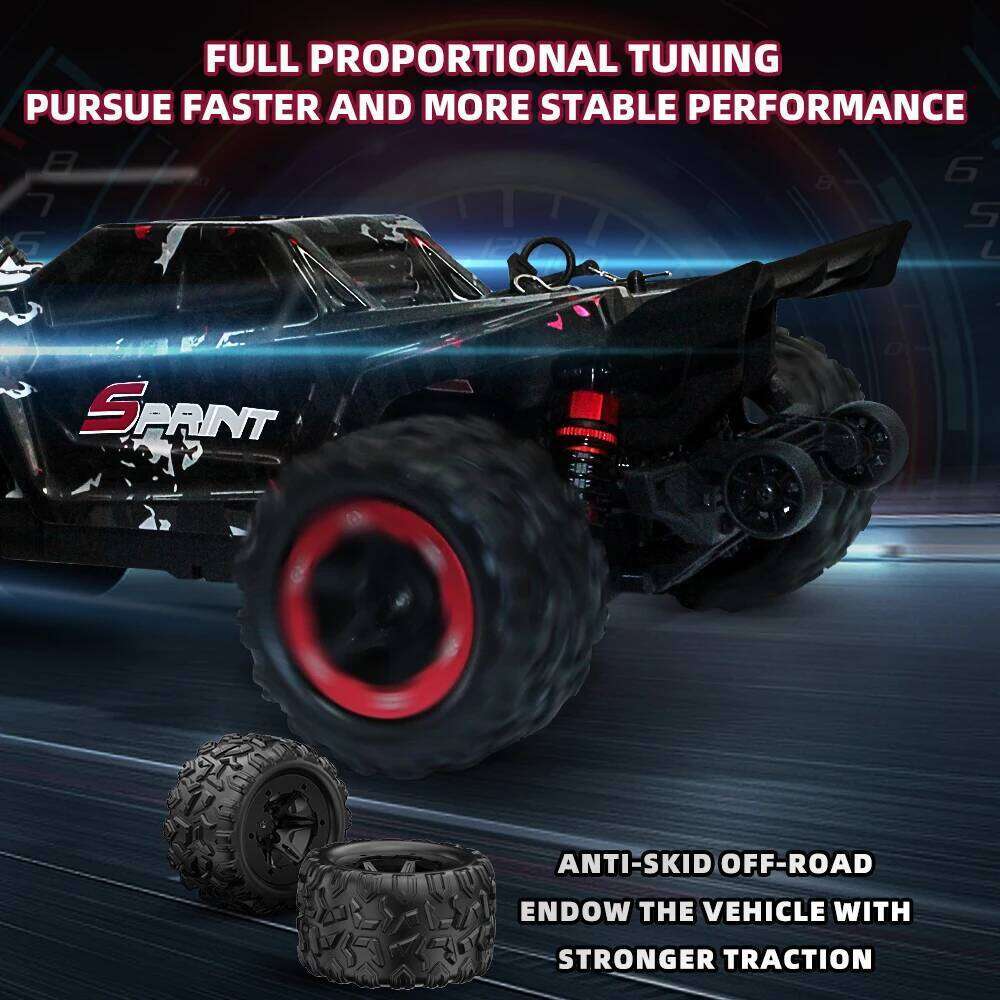 9309E/309E 1:18 Scale 4WD RC Off-Road Car 2 Modes: Brushless 60km/h / Brushed 40km/h - Remote Control Climbing Toy for Kids Y260131