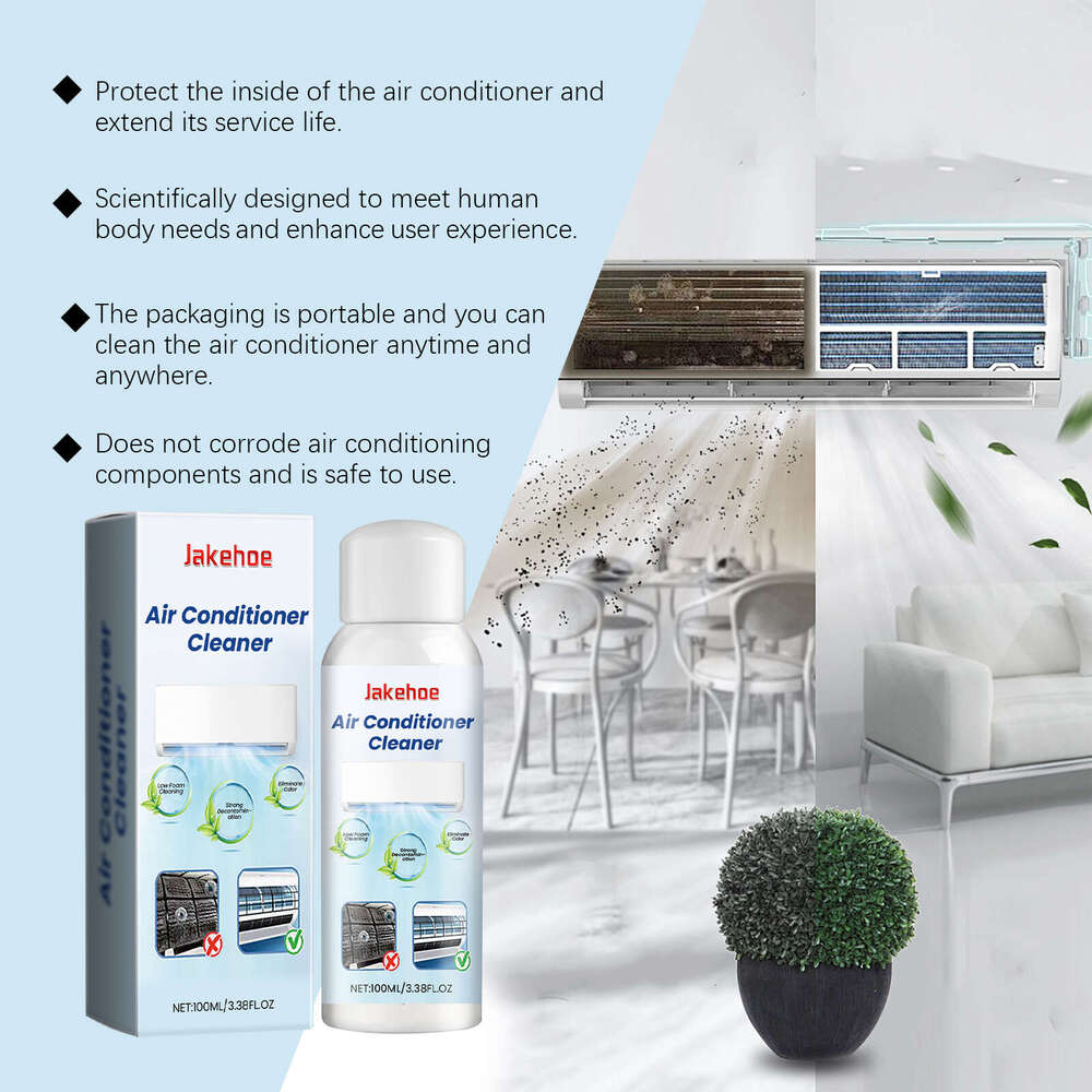 JAKEHOE Household Air Conditioner Indoor Unit Special Stain Removal Cleaning Foam Cleaner S260202