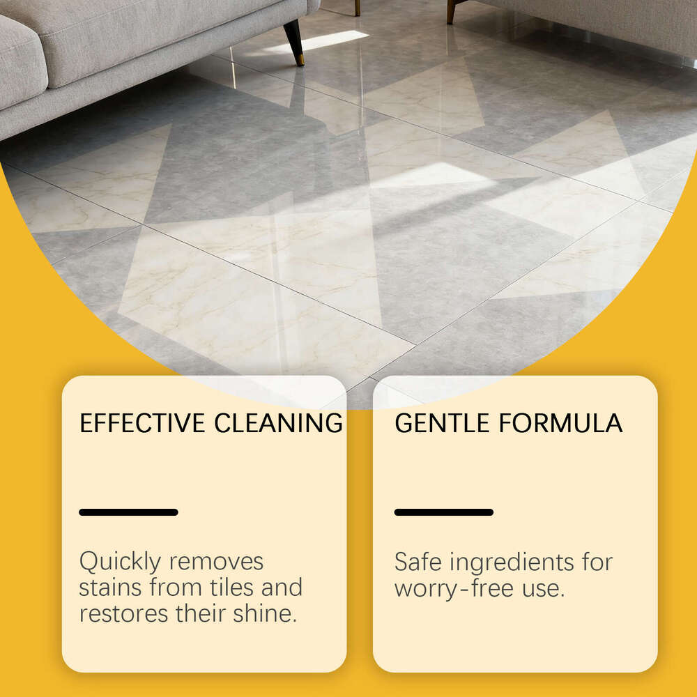 Fish Cleaner Gentle Formula Protects Tile Surface Gaps Clean and Shiny Home Floor Care S260202